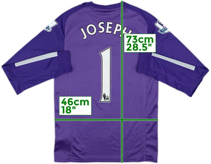 2013-14 Arsenal GK Shirt Joseph #1 - 6/10 - (S)