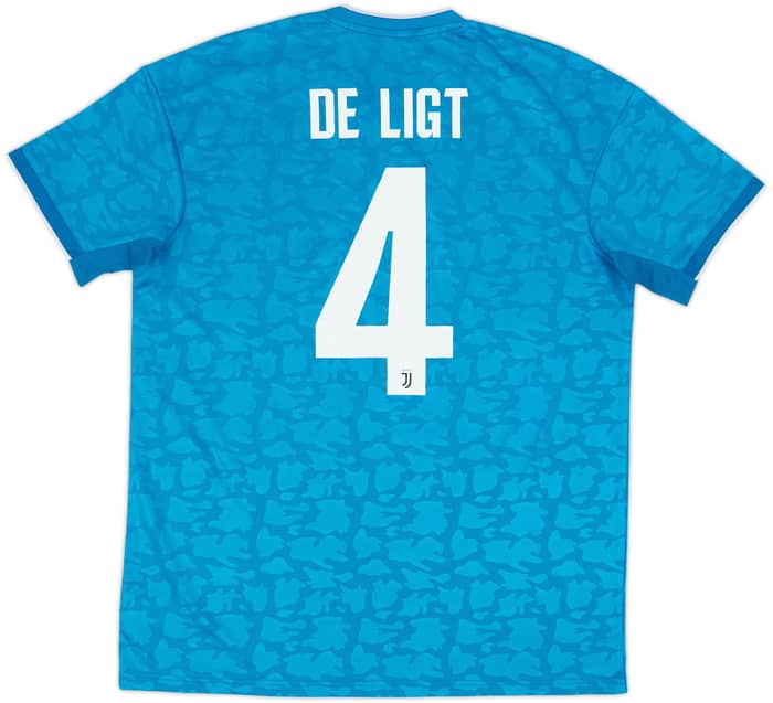 2019-20 Juventus Third Shirt De Ligt #4 - 7/10 - (L)