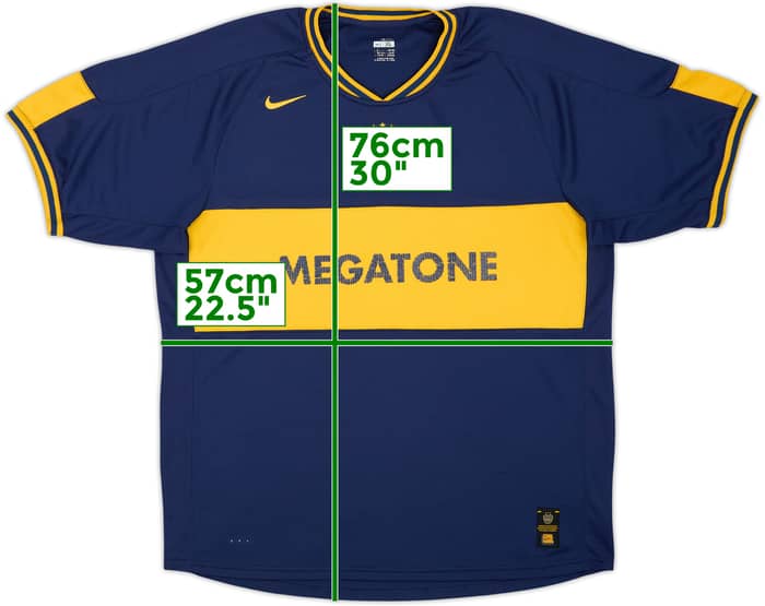 Camiseta de local de Boca Juniors 2006-07 - 6/10 - (XL)
