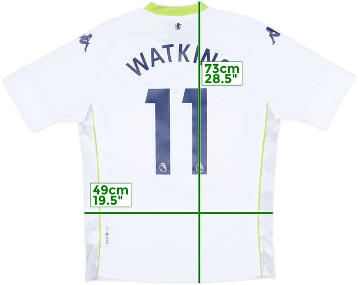 2020-21 Aston Villa Third Shirt Watkins #11 - 9/10 - (L)