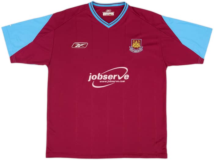 2003-05 West Ham Camiseta Local - 9/10 - (L)