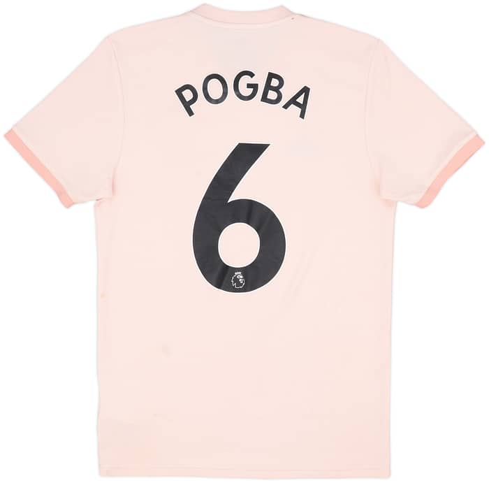 2018-19 Manchester United Away Shirt Pogba #6 - 6/10 - (S)