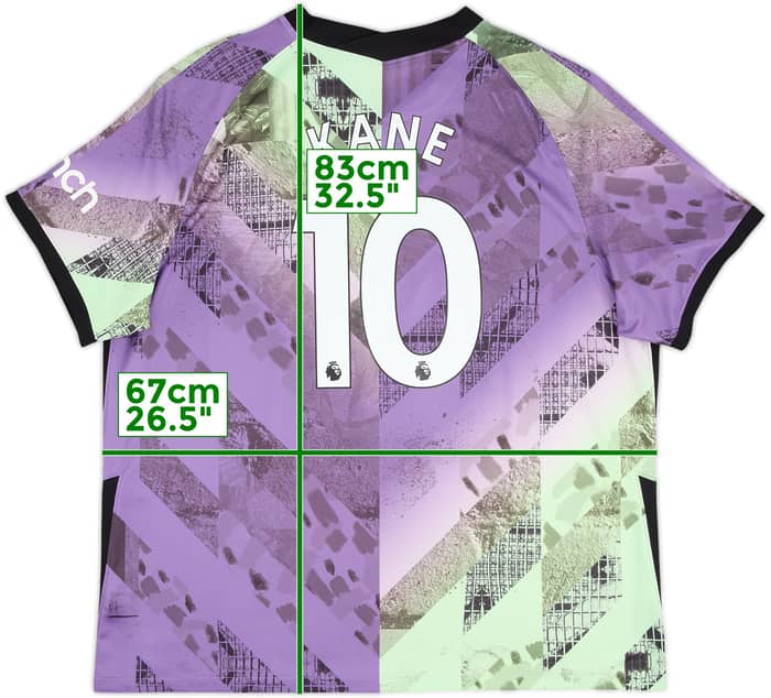 2021-22 Tottenham Third Shirt Kane #10 - 10/10 - (3XL)