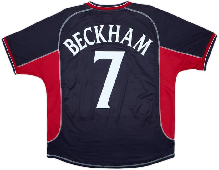 2000-01 Manchester United Third Shirt Beckham #7 - 8/10 - (L)