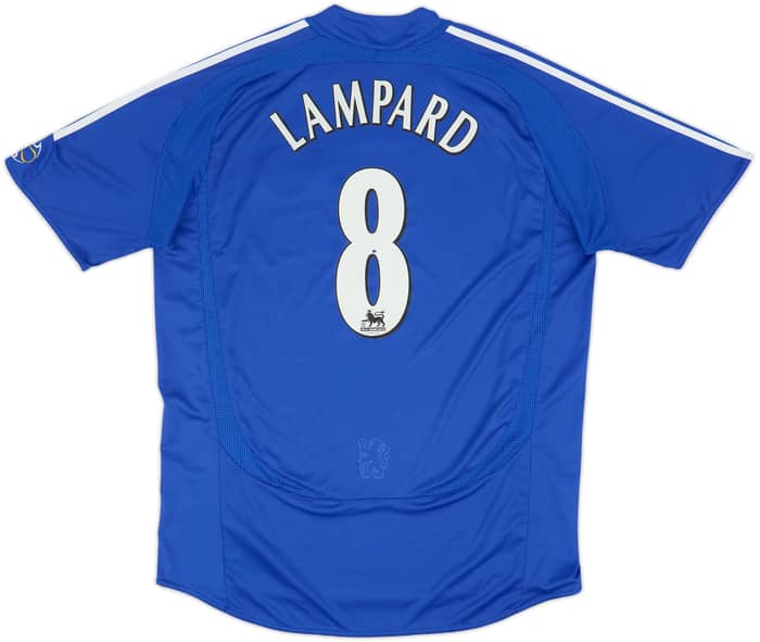 2006-08 Chelsea Home Shirt Lampard #8 - 5/10 - (L)