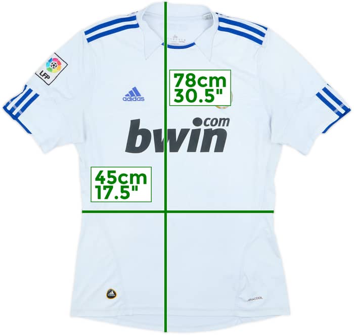 2010-11 Real Madrid Home Shirt - 4/10 - (M)