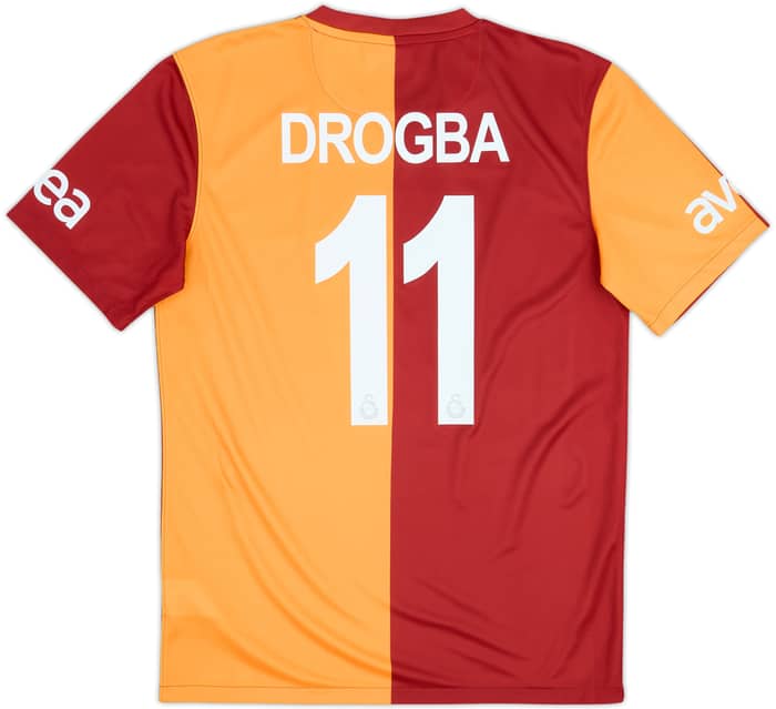 2013-14 Galatasaray Basic Home Shirt Drogba #11 - 8/10 - (M)
