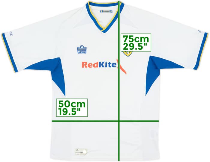 2007-08 Leeds United Home Shirt - 5/10 - (M)