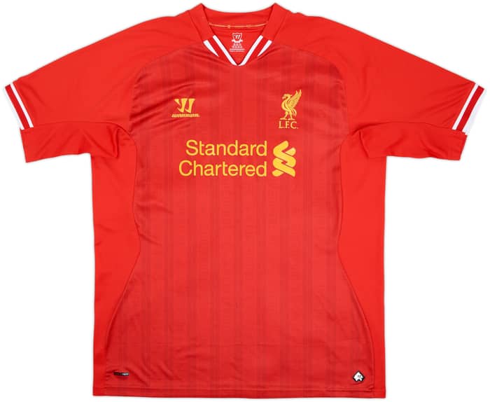 2013-14 Liverpool Home Shirt Gerrard #8 - 6/10 - (3XL)