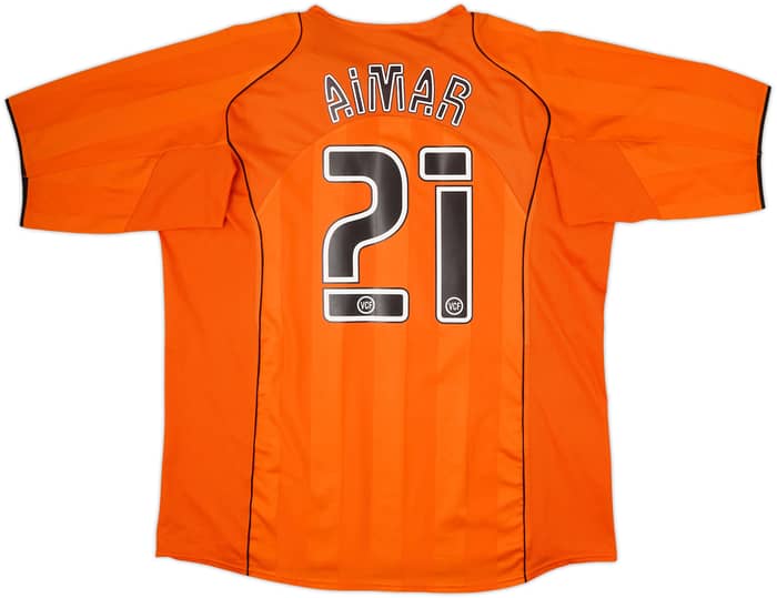 2004-05 Valencia Away Shirt Aimar #21 - 8/10 - (XXL)