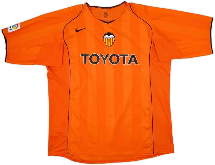 2004-05 Valencia Away Shirt Aimar #21 - 8/10 - (XXL)