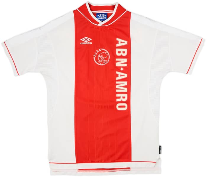 1999-00 Ajax Home Shirt Van Der Vaart #43 - 8/10 - (L)