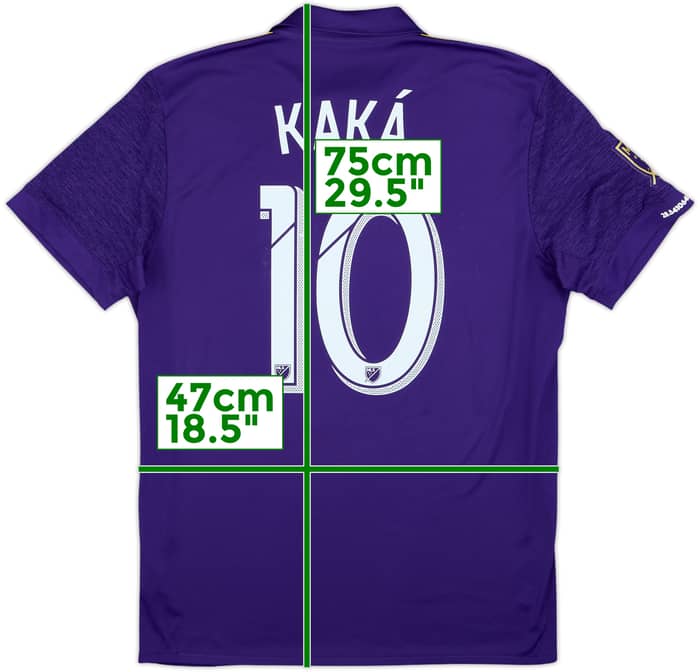 2017 Orlando City adidas Home Shirt Kaka #10 - 7/10 - (M)