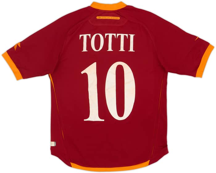 Camiseta de local de la Roma 2006-07 Totti #10 - 6/10 - (S)