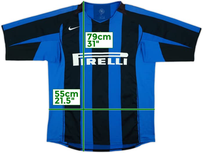 2004-05 Inter Milan Home Shirt - 5/10 - (XL)