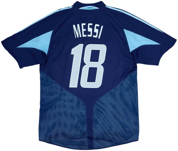 2004-05 Argentina Away Shirt Messi #18 - 9/10 - (L)