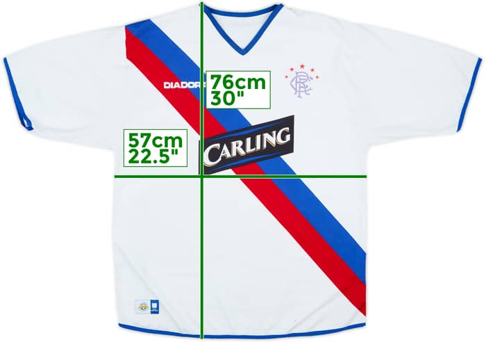 2004-05 Rangers Away Shirt - 4/10 - (XL)