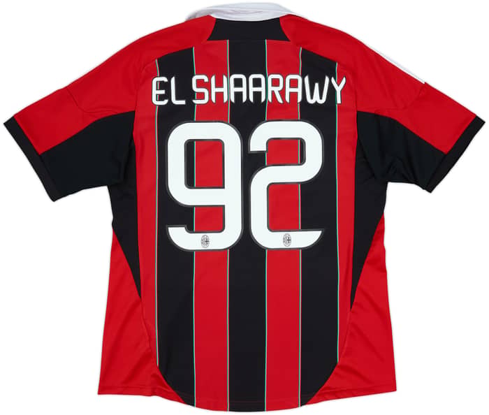 2012-13 AC Milan Home Shirt El Shaarawy #92 - 8/10 - (L)