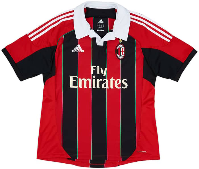 2012-13 AC Milan Home Shirt El Shaarawy #92 - 8/10 - (L)