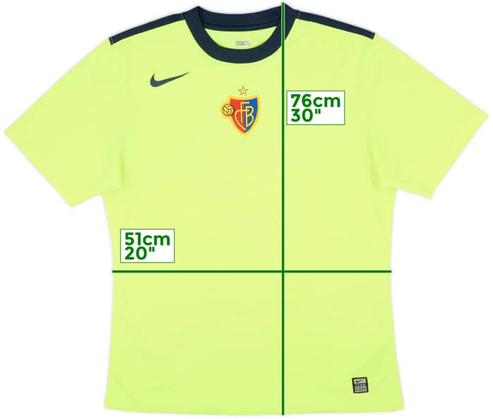 2009-10 Basel Away Shirt - 6/10 - (XL)
