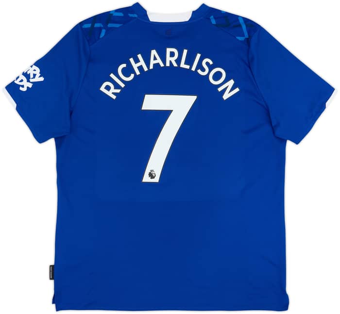 2019-20 Everton Home Shirt Richarlison #7 - 8/10 - (XXL)