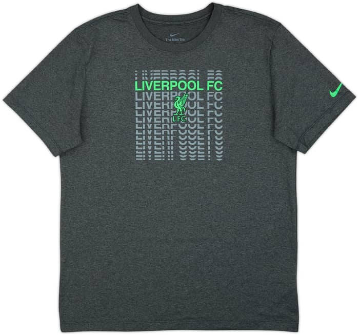 2023-24 Liverpool Nike Graphic Tee - 9/10 - (M)