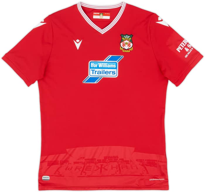 2020-21 Wrexham Home Shirt - 9/10 - (S)