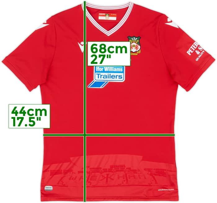 2020-21 Wrexham Home Shirt - 9/10 - (S)