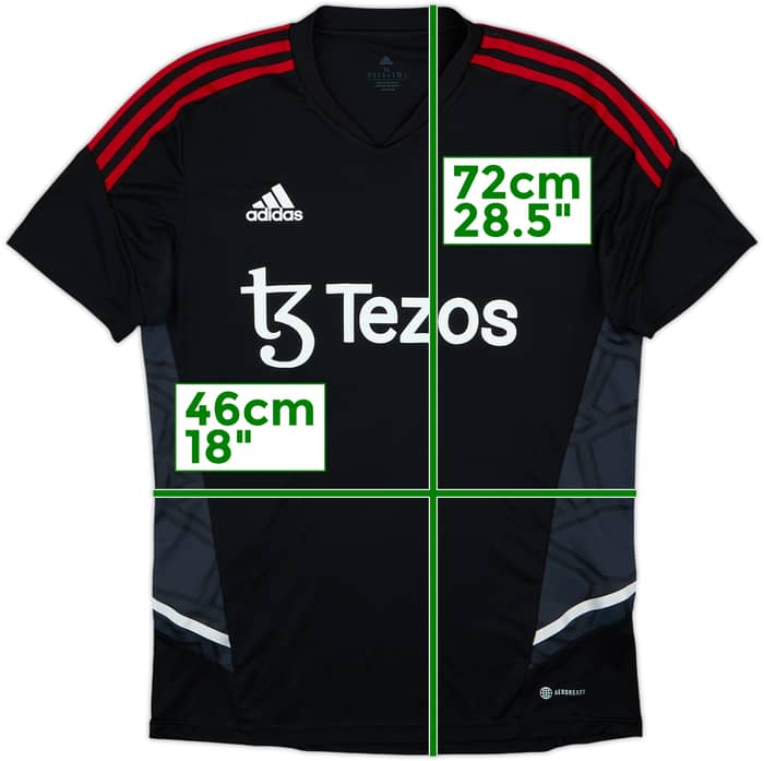 2022-23 Manchester United adidas Training Shirt - 7/10 - (M)