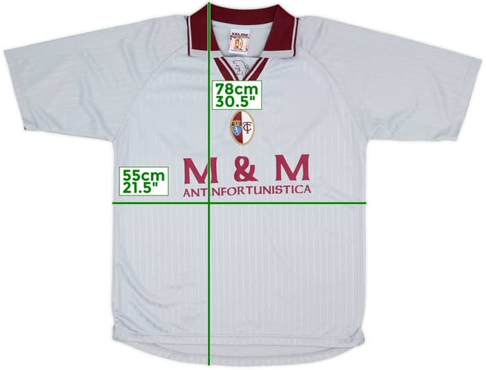 Camiseta de la tercera equipación versión de partido Juvenil del Torino 2000-01 #9