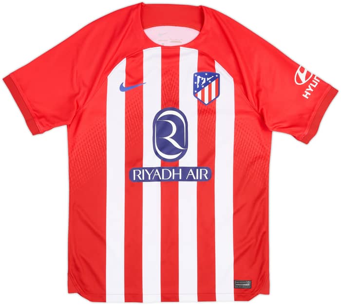 2023-24 Atletico Madrid Home Shirt - 6/10 - (M)