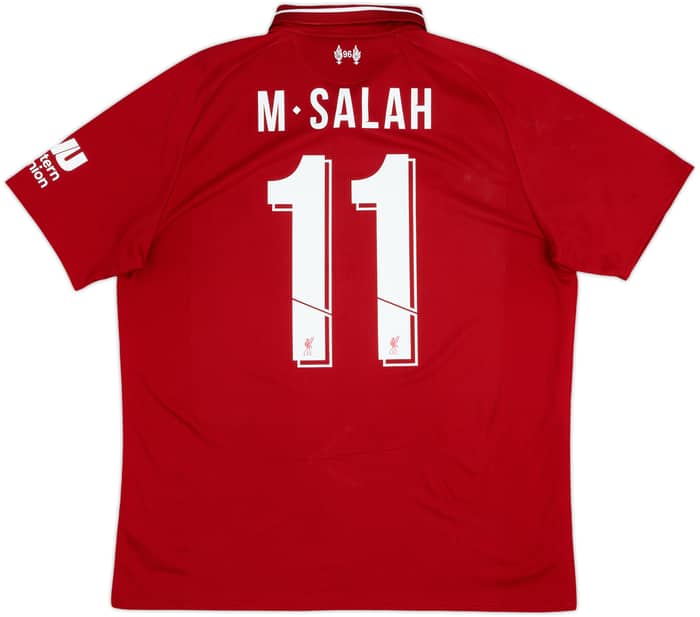 2018-19 Liverpool Home Shirt M.Salah #11 - 5/10 - (L)