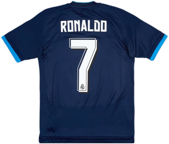 2015-16 Real Madrid Third Shirt Ronaldo #7 - 6/10 - (XS)