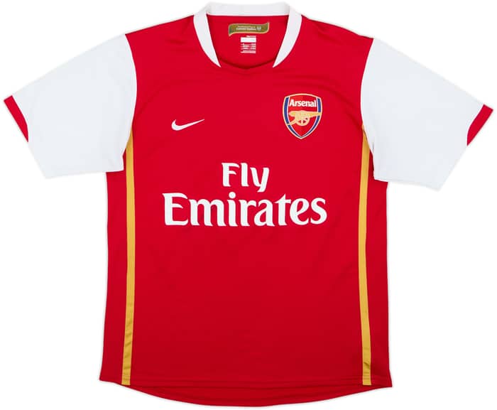 2006-08 Arsenal Home Shirt Fabregas #4 - 5/10 - (M)