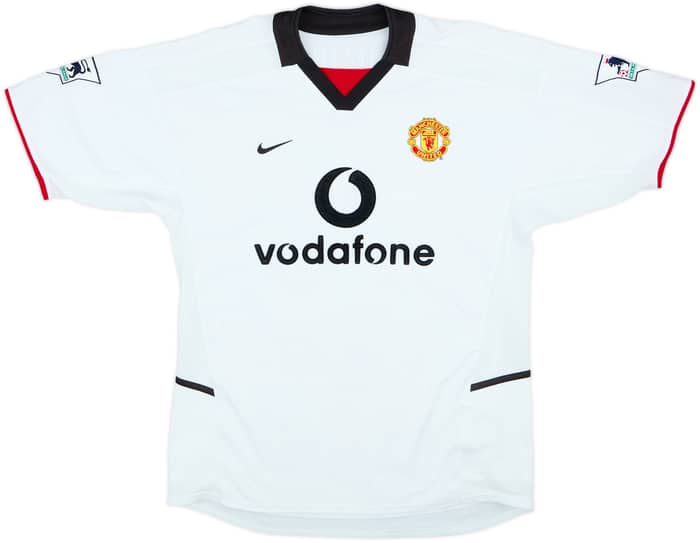 2002-03 Manchester United Away Shirt Beckham #7 - 7/10 - (M)