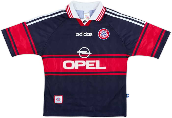 1997-99 Bayern Munich Home Shirt Matthaus #10 - 7/10 - (L.Boys)