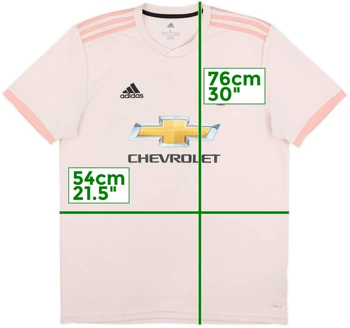 2018-19 Manchester United Away Shirt - 5/10 - (L)