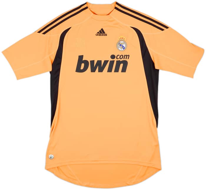 2009-10 Real Madrid GK S/S Home Shirt - 8/10 - (M)