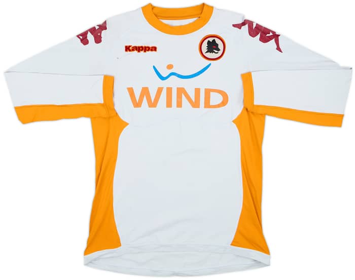 Camiseta de visitante de manga larga del Roma 2010-11 - 4/10 - (L)