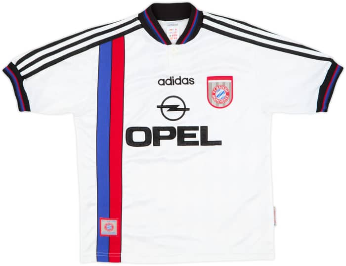 1996-98 Bayern Munich Away Shirt Matthaus #10 - 8/10 - (Y)