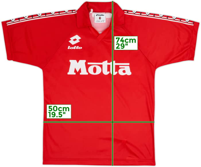 1995-96 AC Milan Lotto Training Shirt - 9/10 - (M)