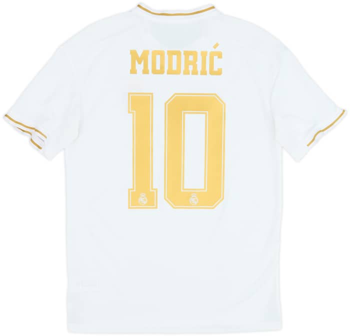 2019-20 Real Madrid Home Shirt Modric #10 - 8/10 - (XL.Boys)