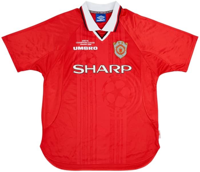 1999-00 Manchester United 'CL Winners' Shirt Cole #9 - 7/10 - (L)