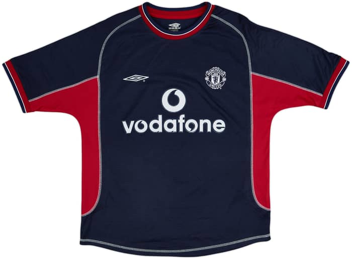 2000-01 Manchester United Third Shirt Beckham #7 - 9/10 - (Y)