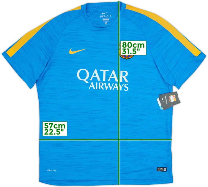 2015-16 Barcelona Nike Training Shirt (XL)