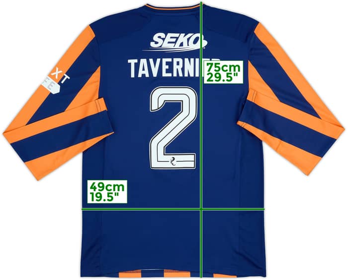 2023-24 Rangers Third L/S Shirt Tavernier #2 (M)