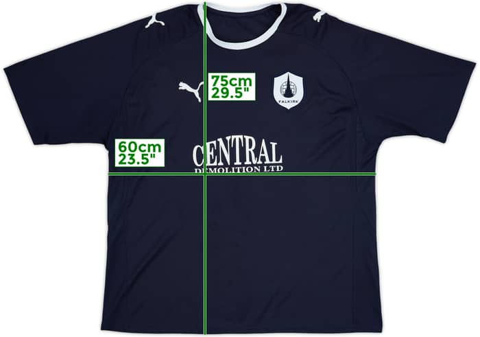 2010-12 Falkirk Home Shirt - 5/10 - (XXL)