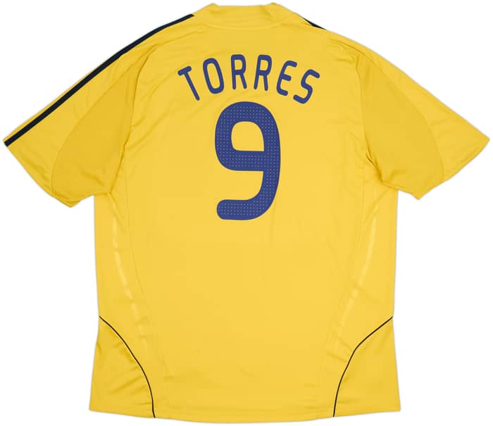 2008-10 Spain Away Shirt Torres #9 - 7/10 - (XL)