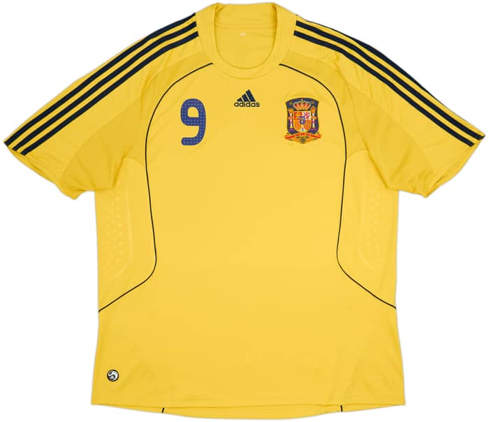2008-10 Spain Away Shirt Torres #9 - 7/10 - (XL)
