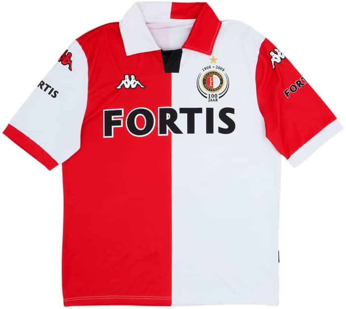 2008-09 Feyenoord Home Shirt - 6/10 - (XL)